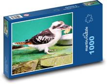 Ledňáček - pták, zvíře Puzzle 1000 dílků - 60 x 46 cm