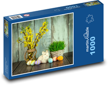 Easter - rabbit, egg Puzzle 1000 pieces - 60 x 46 cm 