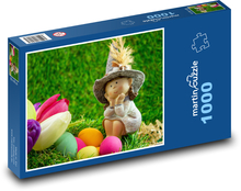 Ostereier - Dekoration Puzzle 1000 Teile - 60 x 46 cm
