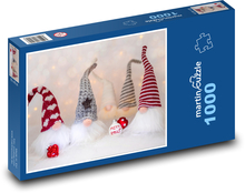 Elves - Dwarves, Christmas Puzzle 1000 pieces - 60 x 46 cm