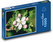 Apfelblüte - Ast, Baum Puzzle 1000 Teile - 60 x 46 cm