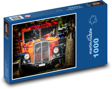 Samochód zabytkowy - Ciężarówka, Historyczny Puzzle 1000 elementów - 60x46 cm