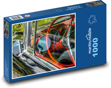 Interiér vozidla, auto Puzzle 1000 - 60x46 cm