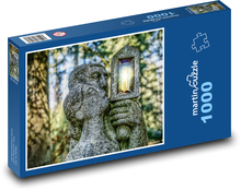 Sochy - kámen, důvěra Puzzle 1000 dílků - 60 x 46 cm