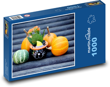 Dýně - dekorace, podzim Puzzle 1000 - 60x46 cm