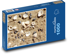 Muscheln - Sand, Sommer Puzzle 1000 Teile - 60 x 46 cm