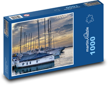 Yachten auf See - Boote, Hafen Puzzle 1000 Teile - 60 x 46 cm