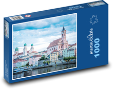 Passauer Kirche - Deutschland, Haus Puzzle 1000 Teile - 60 x 46 cm