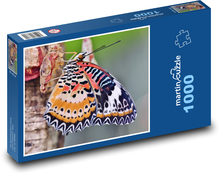 Tropický motýľ - hmyz, zviera Puzzle 1000 dielikov - 60 x 46 cm 