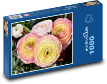 Pryskyřník - květina, rostlina Puzzle 1000 dílků - 60 x 46 cm