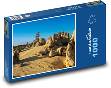 Wüste - Sonnenuntergang, Nambung Nationalpark Puzzle 1000 Teile - 60 x 46 cm