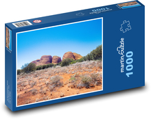 Kata Tjuta - skalné útvary, púšť Puzzle 1000 dielikov - 60 x 46 cm 