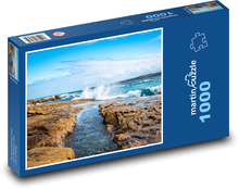 Bondi Beach - Austrália, Oceán Puzzle 1000 dielikov - 60 x 46 cm 