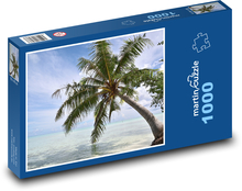 Tropický ostrov - Bora Bora, oceán Puzzle 1000 dílků - 60 x 46 cm