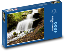Wasserfall - See, Wasser Puzzle 1000 Teile - 60 x 46 cm