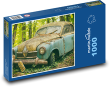 Car - old car, scrap Puzzle 1000 pieces - 60 x 46 cm 
