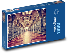 Železniční stanice - metro, vlakové nádraží Puzzle 1000 dílků - 60 x 46 cm