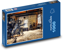 Retro workshop - factory, production Puzzle 1000 pieces - 60 x 46 cm 
