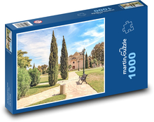 Park - stromy, příroda Puzzle 1000 dílků - 60 x 46 cm