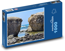 Rock - skaliste wybrzeże, morze Puzzle 1000 elementów - 60x46 cm