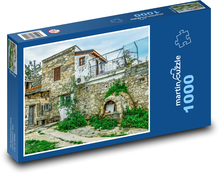 Starý dom - architektúra, budova Puzzle 1000 dielikov - 60 x 46 cm 
