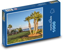 Palmy - zahrada u moře, příroda Puzzle 1000 - 60x46 cm