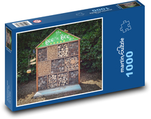 Hotel pszczeli - hotel, dom Puzzle 1000 elementów - 60x46 cm