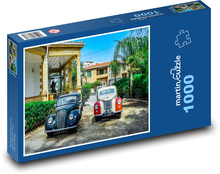 Old cars - urban style, street Puzzle 1000 pieces - 60 x 46 cm 