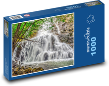 Wasserfall - Fluss, Wasser Puzzle 1000 Teile - 60 x 46 cm