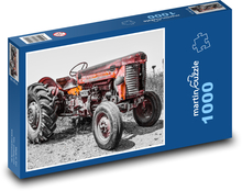Ciągnik - gospodarstwo rolne, wieś Puzzle 1000 elementów - 60x46 cm