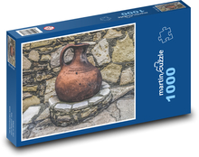Traditional pottery - stone, street Puzzle 1000 pieces - 60 x 46 cm 