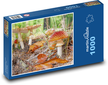 Muchomůrka - houba, les Puzzle 1000 dílků - 60 x 46 cm