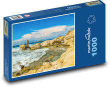 Skály - moře, příroda Puzzle 1000 dílků - 60 x 46 cm