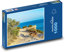 Sea view - reef, landscape Puzzle 1000 pieces - 60 x 46 cm 