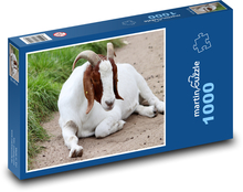 Kozy domowe - rogi, zwierzęta Puzzle 1000 elementów - 60x46 cm