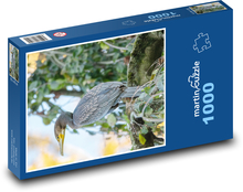 Kormorán - vták, voľne žijúce živočíchy Puzzle 1000 dielikov - 60 x 46 cm 