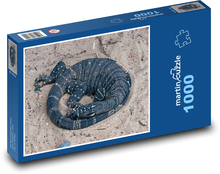 Ještěrka - plaz, zvíře Puzzle 1000 - 60x46 cm