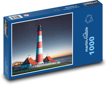 Lighthouse - sunset, landscape Puzzle 1000 pieces - 60 x 46 cm 