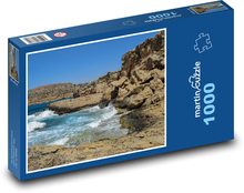 Felsenküste - Meer, Klippe Puzzle 1000 Teile - 60 x 46 cm
