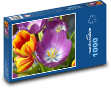 Tulpen - Blume, Frühling Puzzle 1000 Teile - 60 x 46 cm