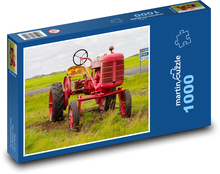 Traktor - Krajina, Island Puzzle 1000 dielikov - 60 x 46 cm 