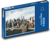 New York - Stadtbild, Gebäude Puzzle 1000 Teile - 60 x 46 cm