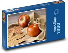 Apples - autumn, leaves Puzzle 1000 pieces - 60 x 46 cm 