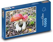 Toadstool - mushroom, forest Puzzle 1000 pieces - 60 x 46 cm 