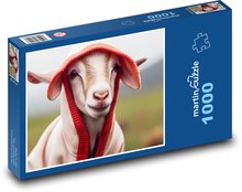 Koza - zviera, mladá Puzzle 1000 dielikov - 60 x 46 cm 