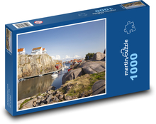Švédsko - západní pobřeží, moře Puzzle 1000 dílků - 60 x 46 cm