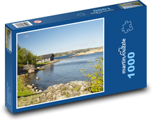 Švédsko - pobrežie, more Puzzle 1000 dielikov - 60 x 46 cm