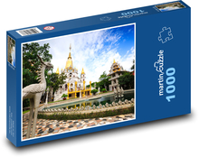 Vietnam - temple, Buulong Puzzle 1000 pieces - 60 x 46 cm 