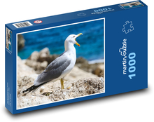 Seagull - bird, coast Puzzle 1000 pieces - 60 x 46 cm 