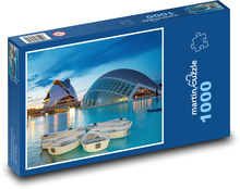 Walencja - Hiszpania, budynek Puzzle 1000 elementów - 60x46 cm